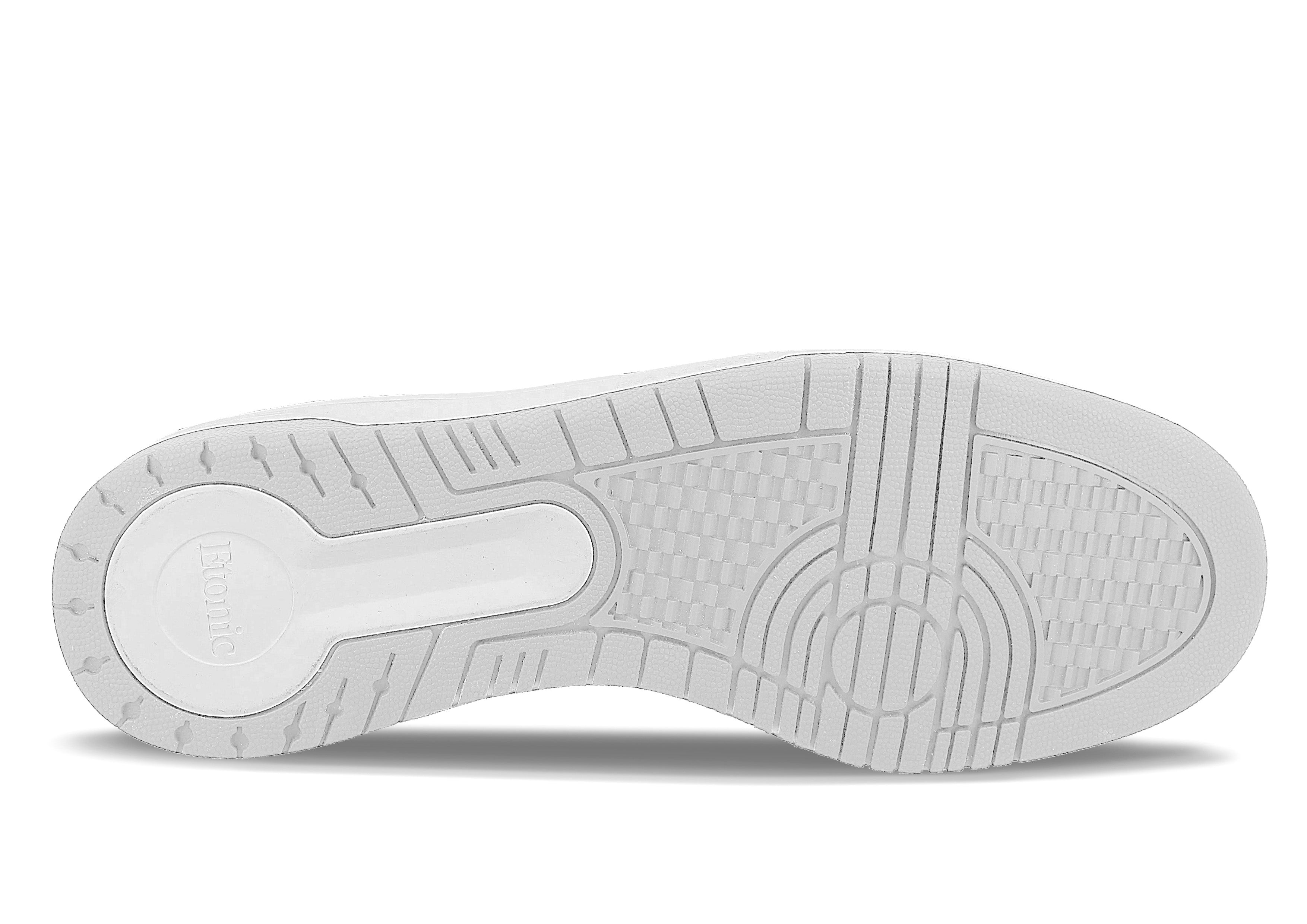 Baskets Etonic DUKE en cuir blanc