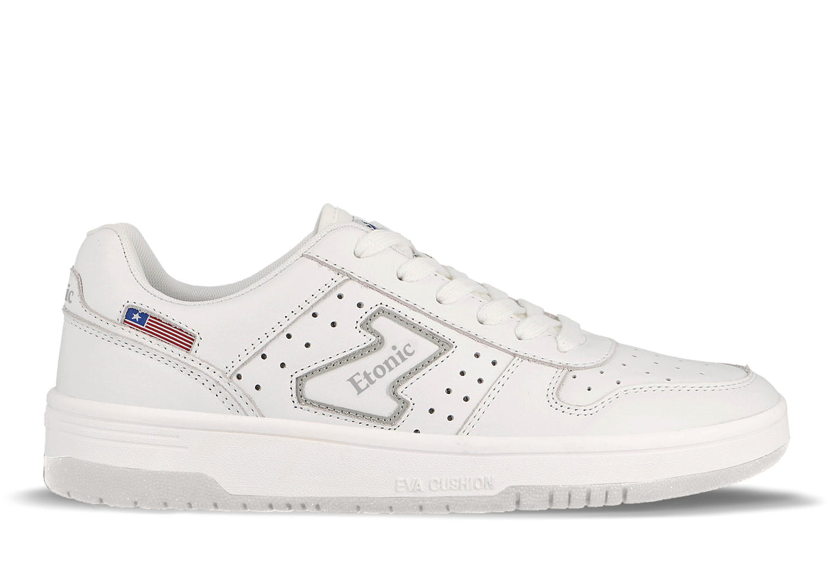Baskets Etonic DUKE en cuir blanc