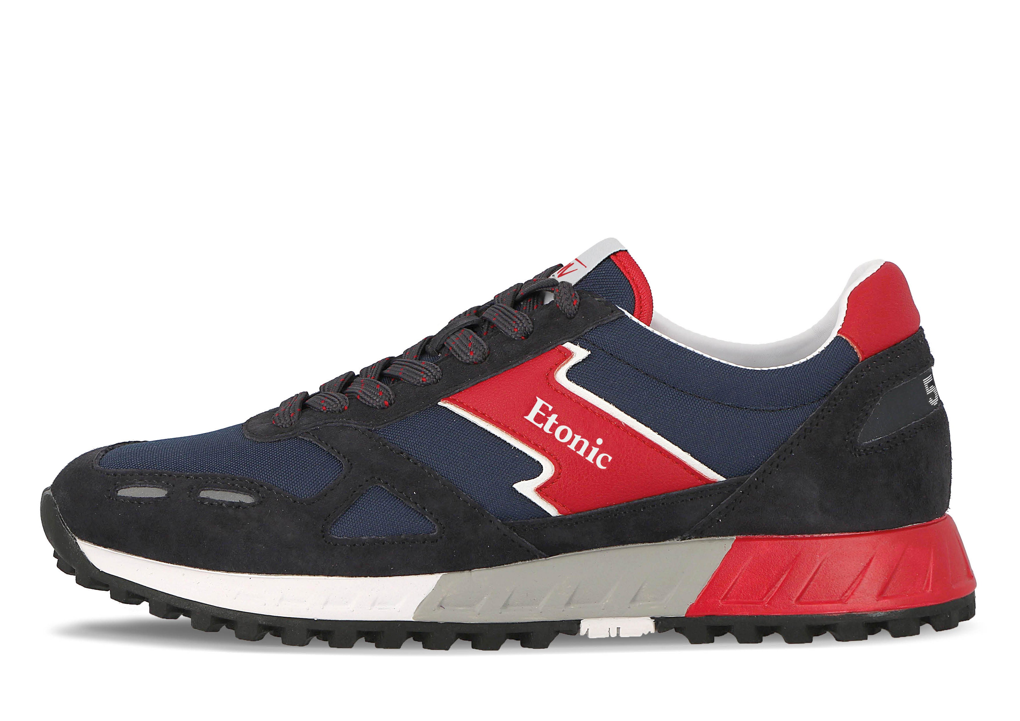 Sneakers PR538 di Etonic in suede blu e cotone blu navy