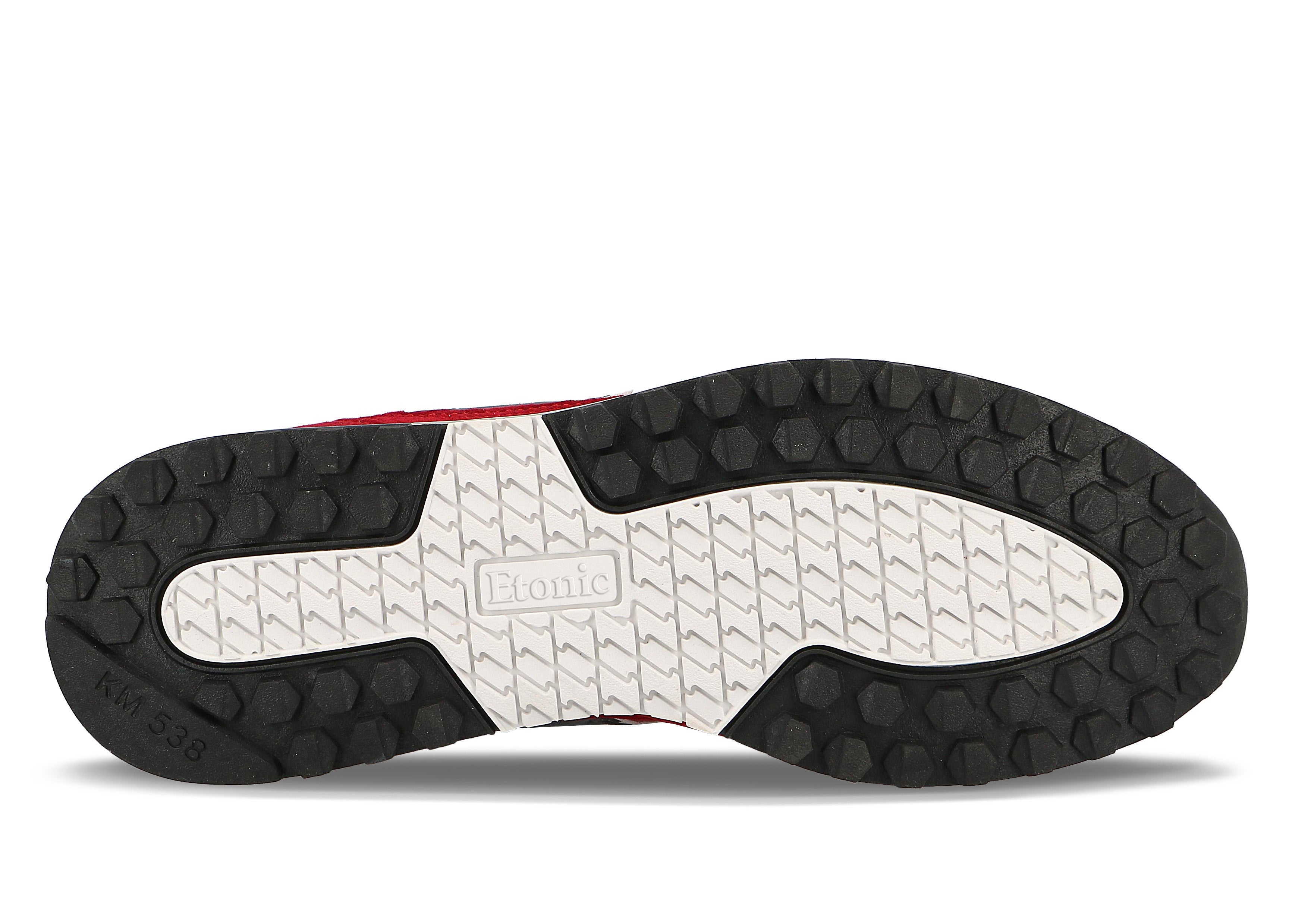 Sneakers PR538 di Etonic in suede e cotone rossi