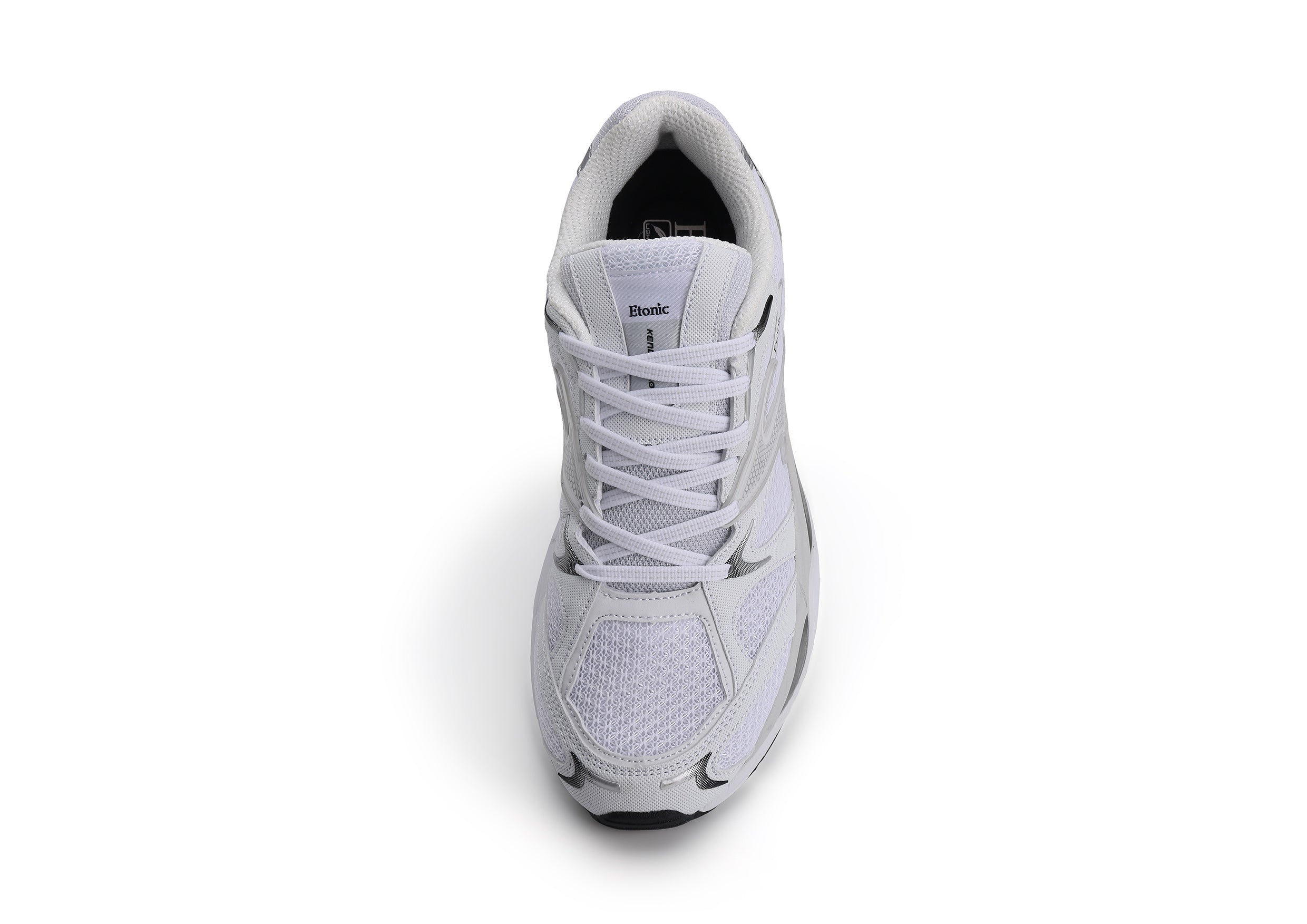 Etonic Kendari 3.0 sneakers in white leather and white mesh.