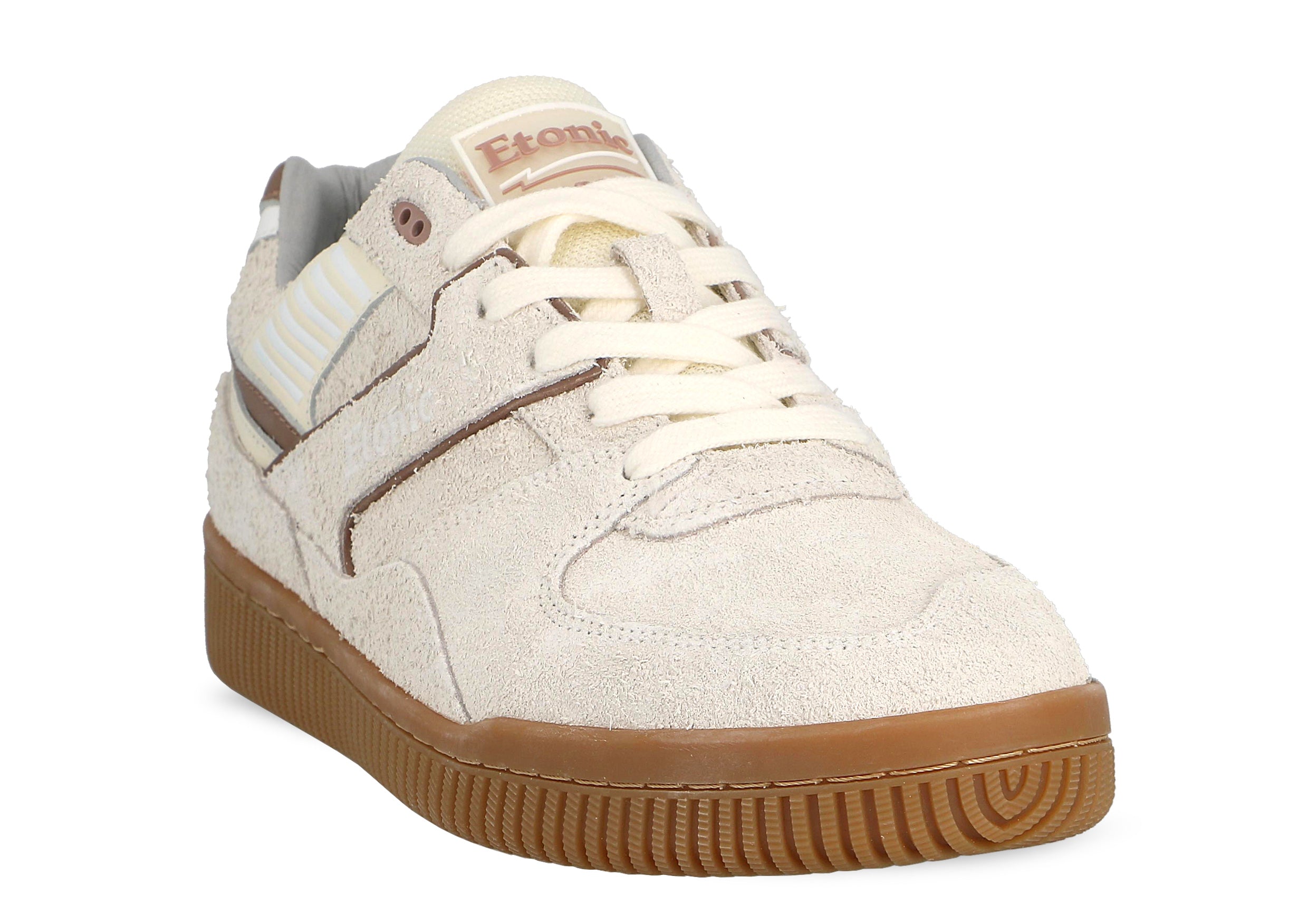 Etonic DROPSHOT années 80 Suède Ivoire Antique