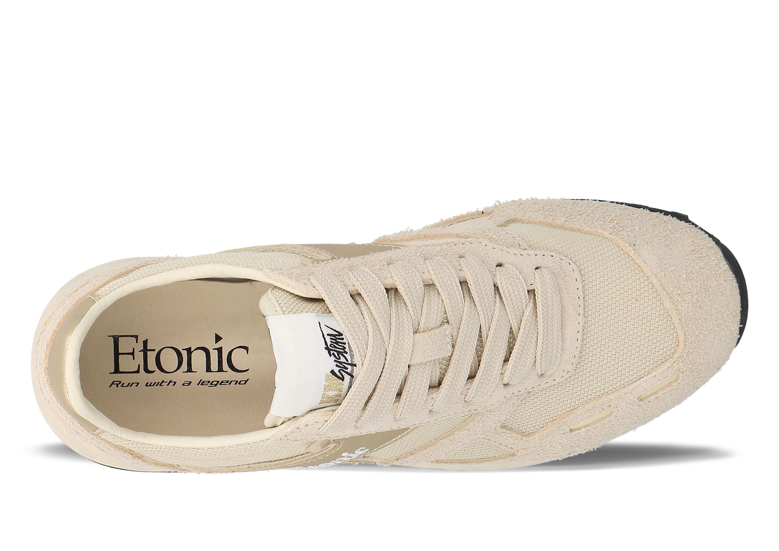 Etonic PR538 anni '80 Beige Invecchiato Oro