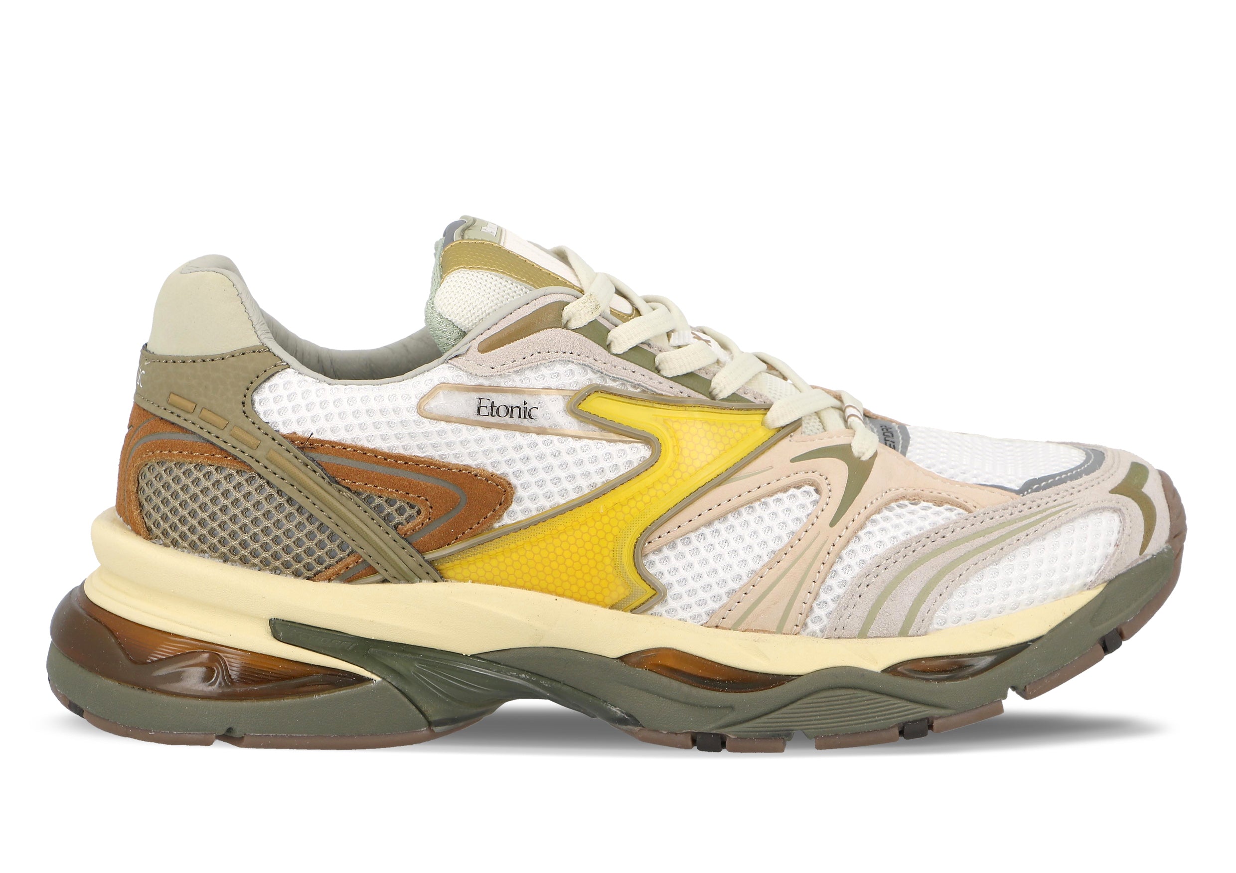 Etonic Kendari 3.0 sneakers in white mesh, beige and brown leather ins –  etonic.eu