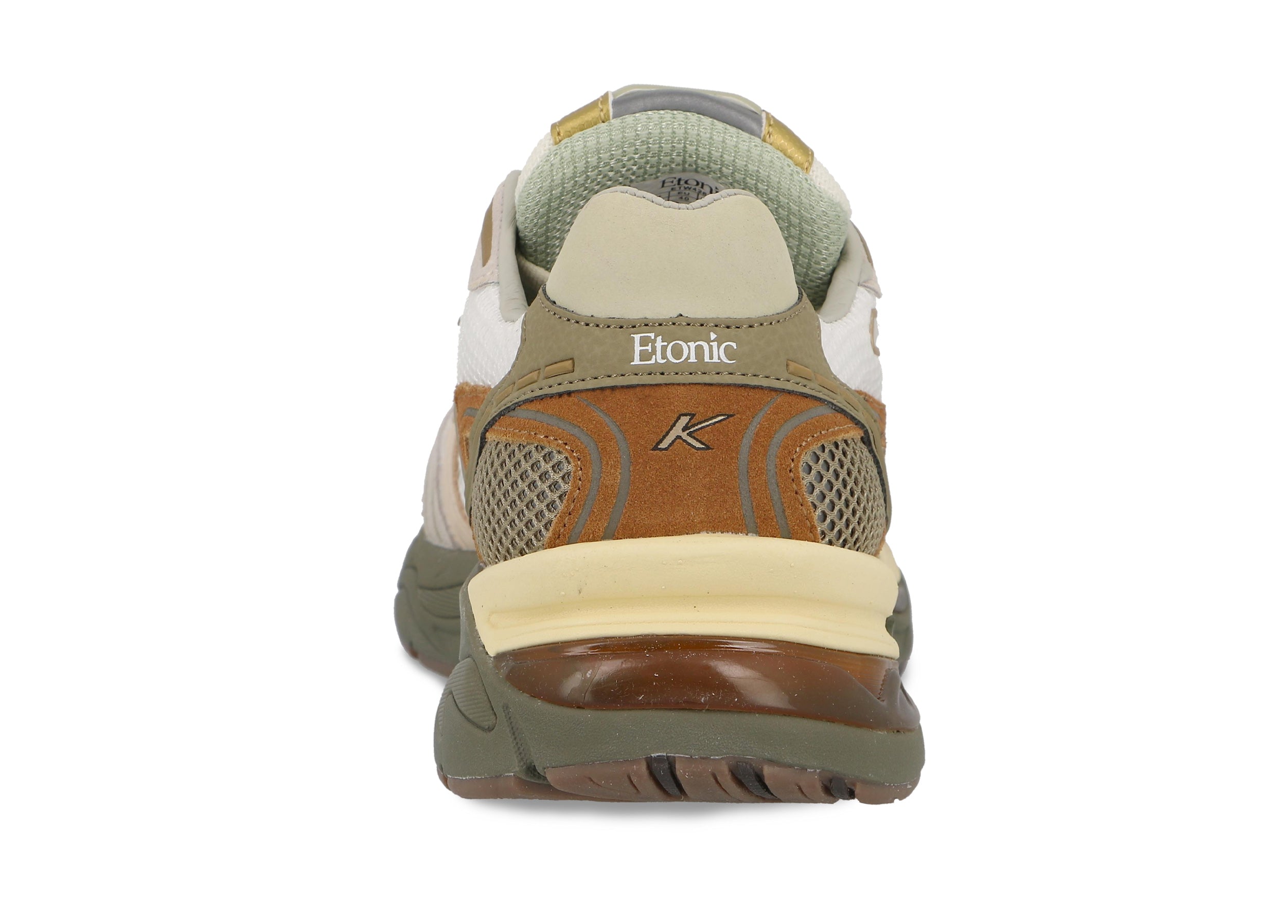 Etonic Kendari 3.0 sneakers in white mesh, beige and brown leather ins –  etonic.eu