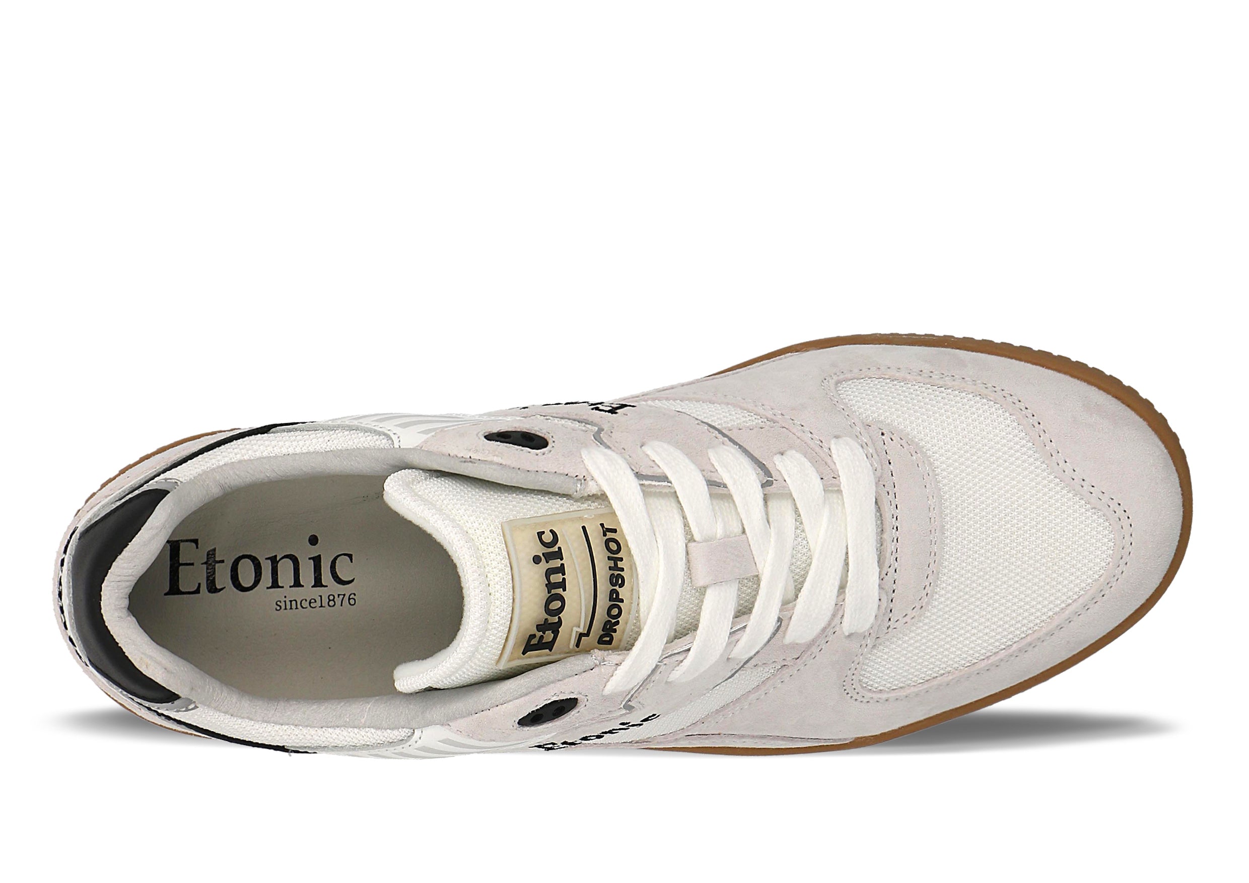 Etonic DROPSHOT anni '80 Mesh Nero-Argento